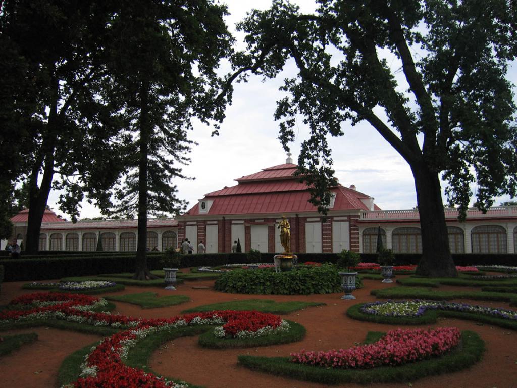 Palác Monplaisir, oblast Leningrad