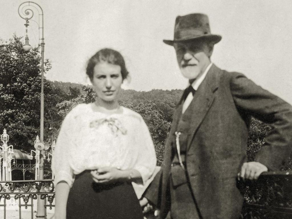 Sigmund e Anna Freud