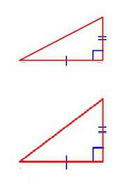 znaki podobnosti trikotnika