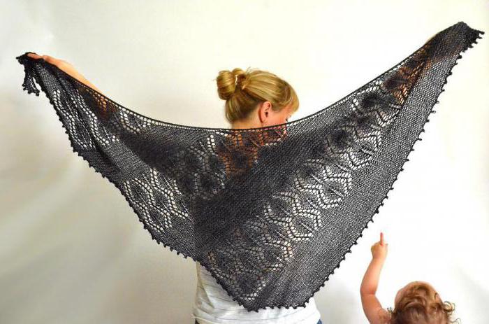 плетене кърпа с модели за плетене и описание
