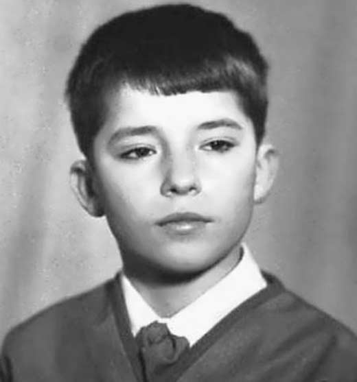 Zhenya Belousov durante l'infanzia