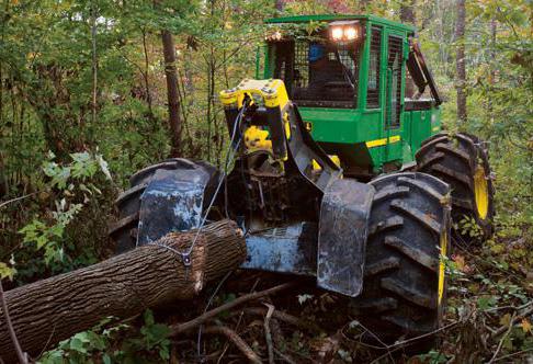 ciągniki zrywkowe dla przemysłu leśnego
