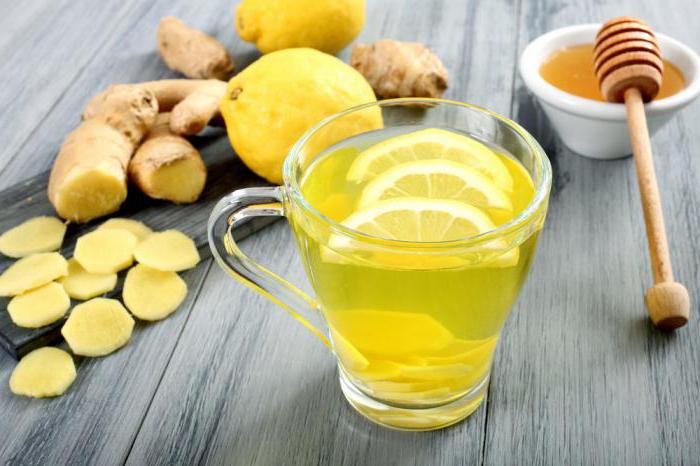 Джинджифил лимонов чай ​​мед мед отслабване рецепта