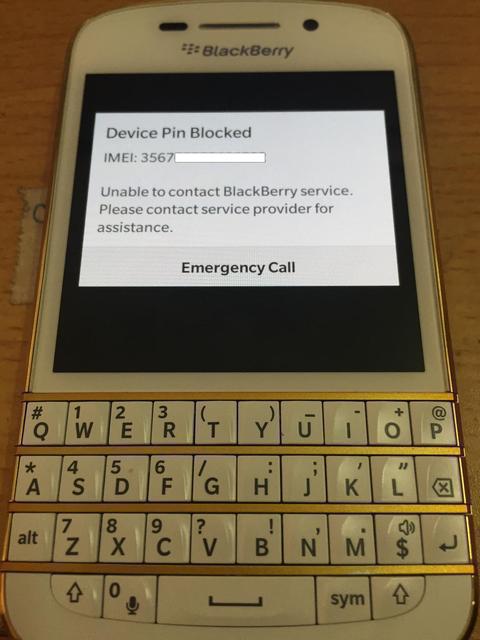 istruzioni blackberry q10