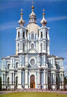 Smolny Cathedral Petersburg