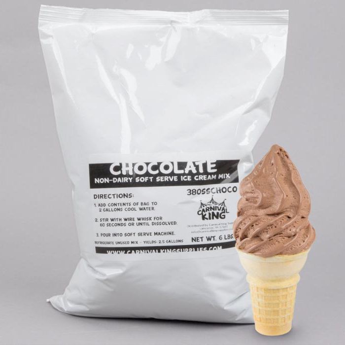 цените на меките сладоледи за мек сладолед
