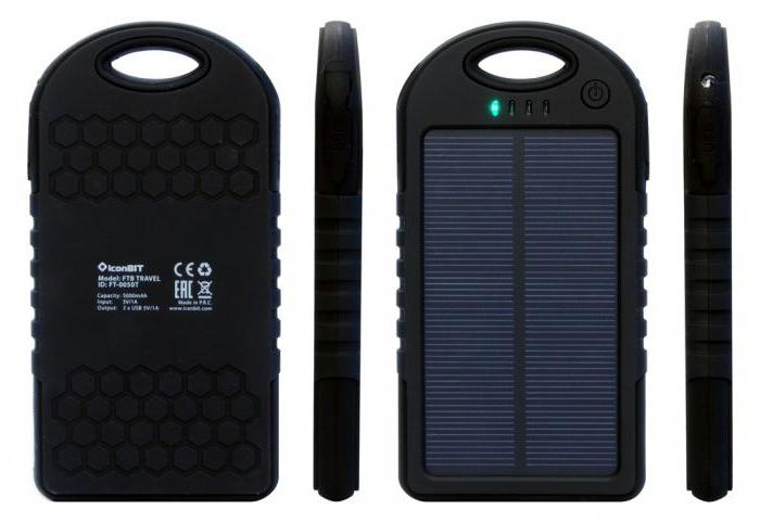 ricarica portatile per un telefono ad energia solare