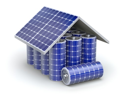 přenosná baterie se solární baterií