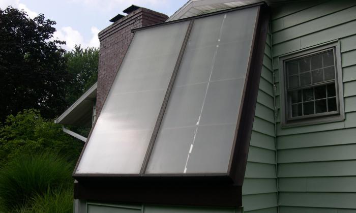 solární kolektor dělat sami