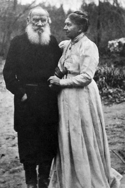 Tolstojeva žena Sophia Andreevna dekliško ime