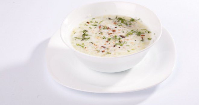 tatarská polévka