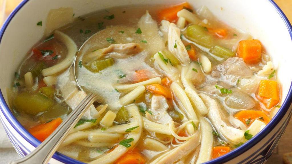 как да се готви пилешка супа