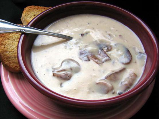 zupa mleczna z przepisu na borowiki