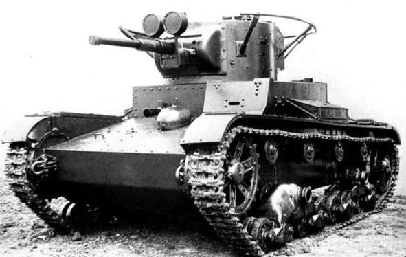 Tank T-26: fotografija