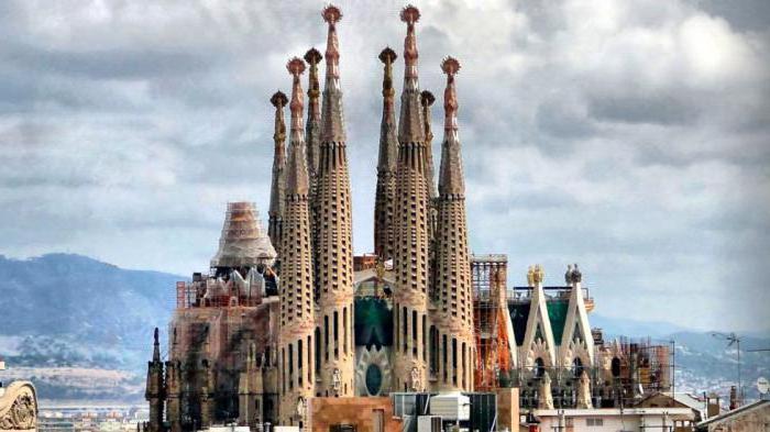 cattedrale di famiglia dell'architetto di Gaudi