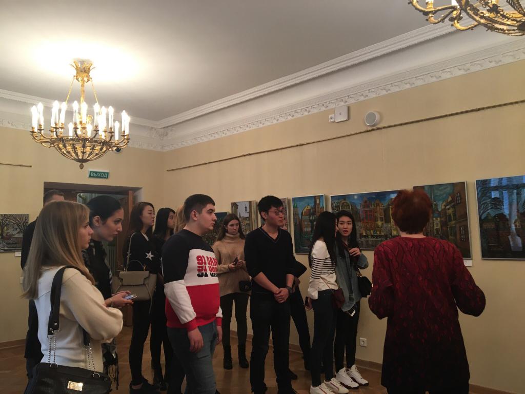 Dziennikarze studenci z St. Petersburg State University