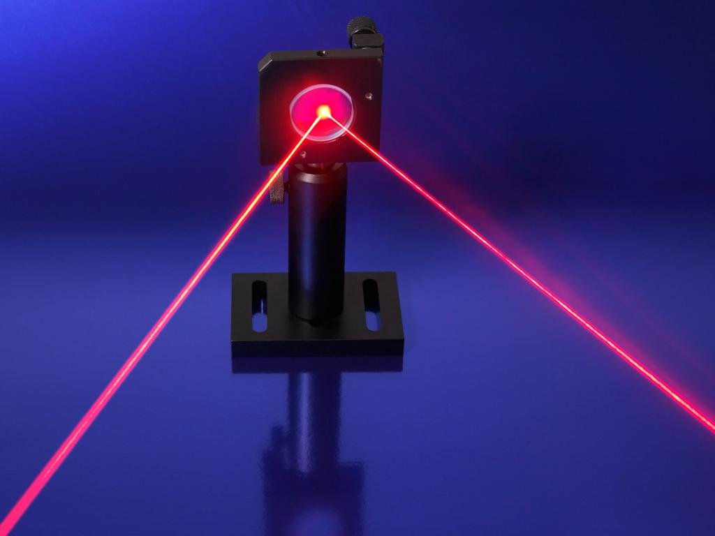 Promień laserowy