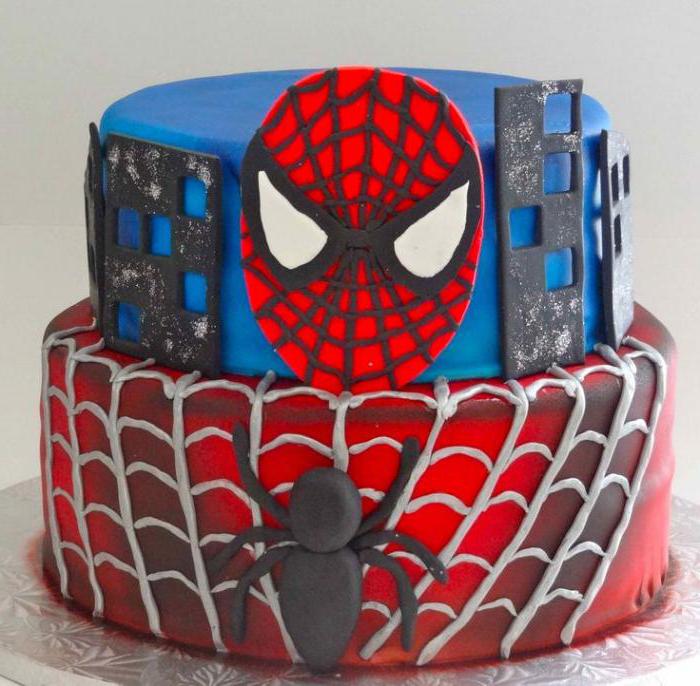 Torta Spiderman (fotografija)