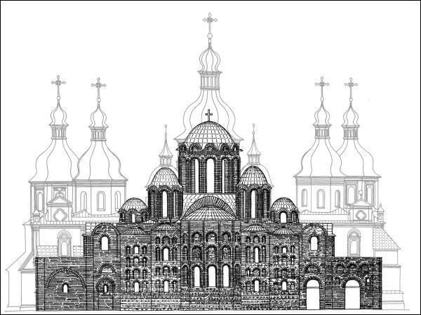 Kiev Cattedrale di Santa Sofia