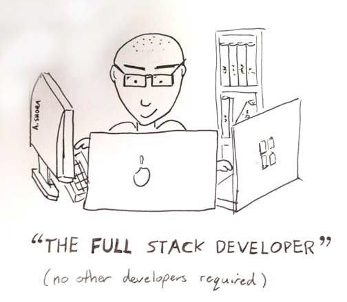 L'idea dello stack completo applicata allo sviluppatore!