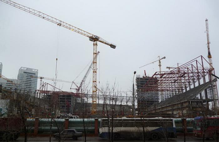 costruzione dello stadio CSKA
