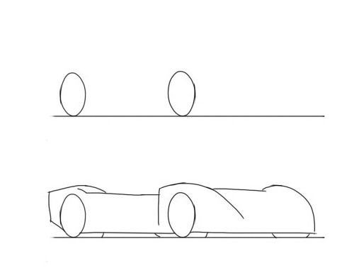 Lekcje krok po kroku jak narysować samochód. Jak rysować