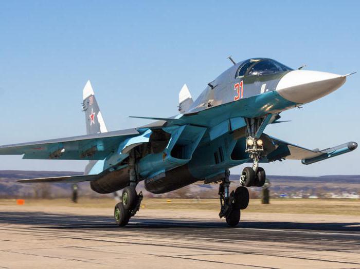 Самолети Су-34
