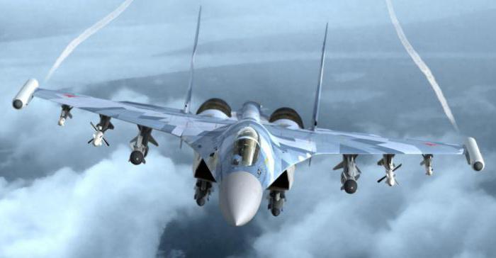 Самолети Су-35: технически спецификации