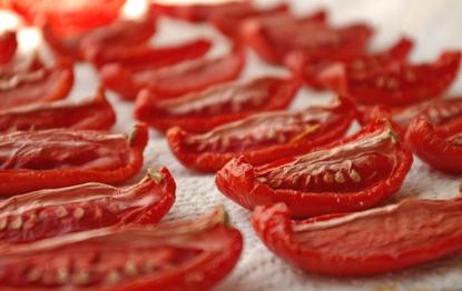 sušené rajčaty recept