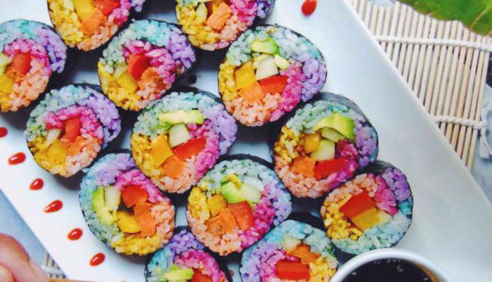 składniki sushi