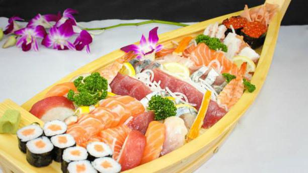 Japońskie jedzenie Sushi