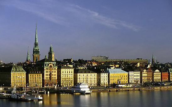 znamenitosti Švedske stockholm