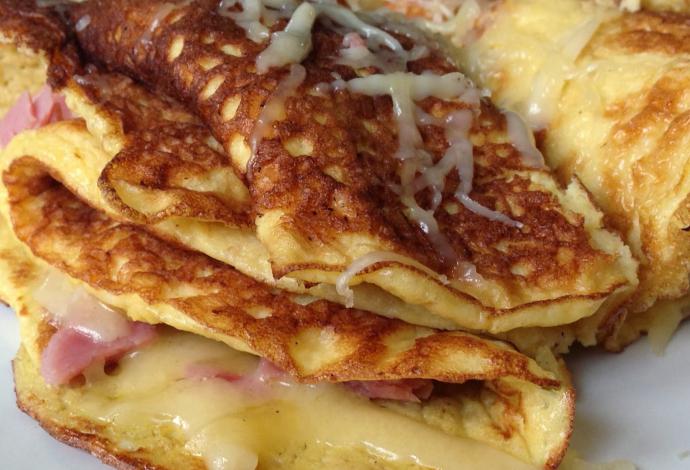 ripieno di pancake al formaggio