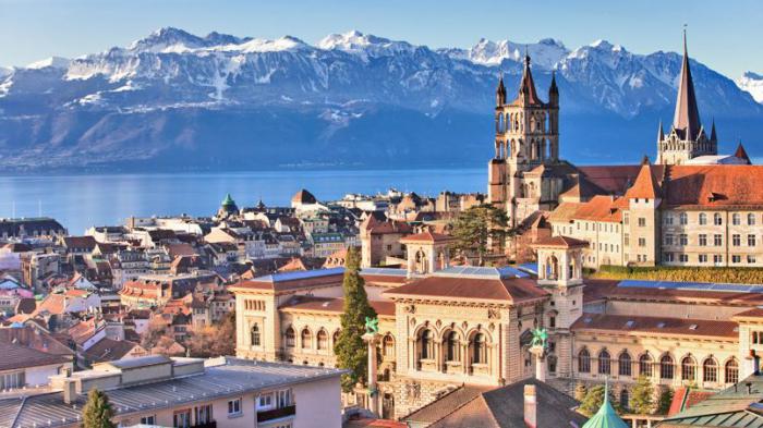 Švýcarsko: Města