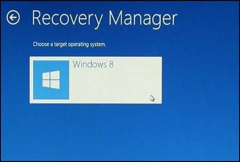 Punto di ripristino del sistema Windows 8