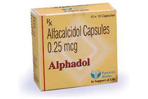 popis léku alfacalcidolu