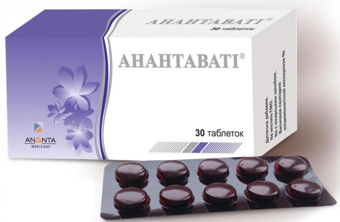Anantavati tablety