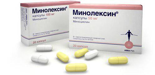 istruzioni per la minociclina per l'uso
