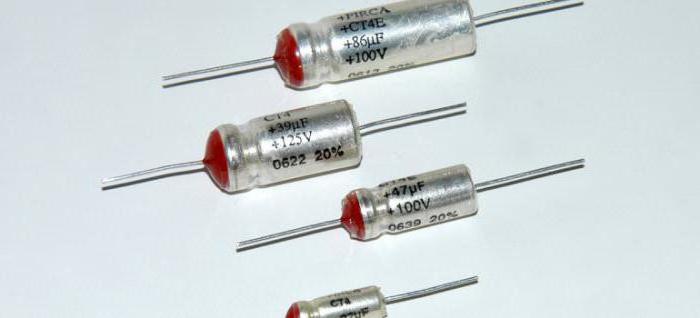 маркиране на танталови кондензатори