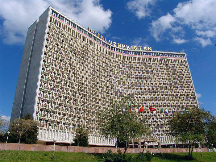 hotel uzbekistan v Taškentu