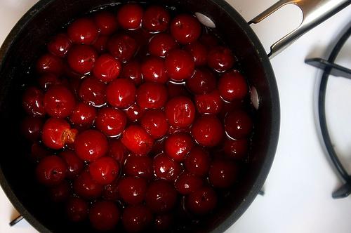 Cherry kompot recept
