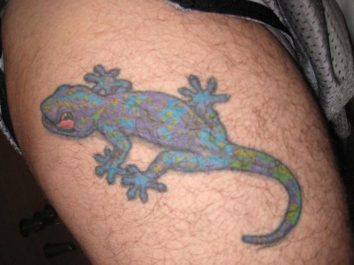 Tattoo ještěrka význam