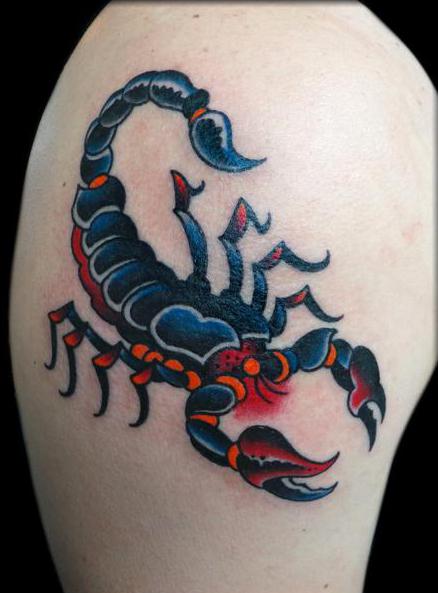 tattoo scorpion pomen