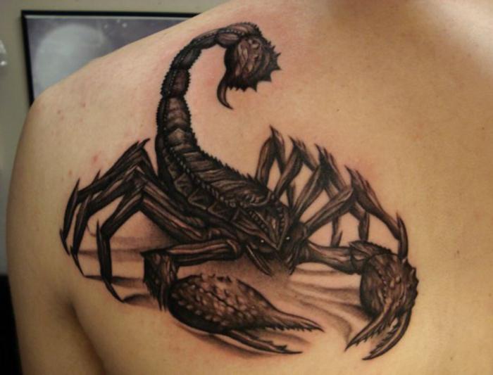 scorpion tetování