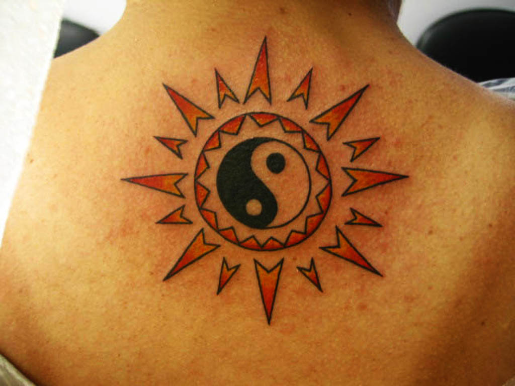 yin jang slunce