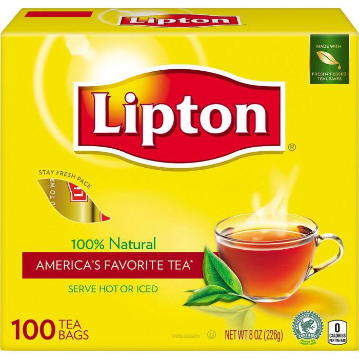 чай липтън