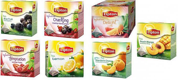 Herbaty liptonowe