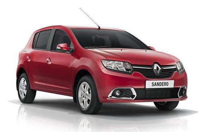 technické charakteristiky společnosti Renault Sandero