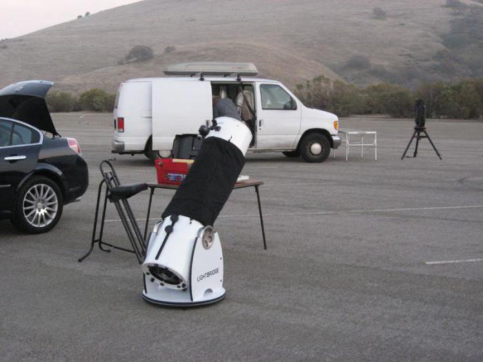 typy teleskopů