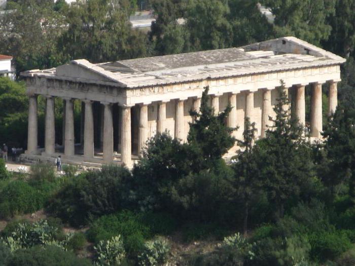 tempio di Efesto sull'agora